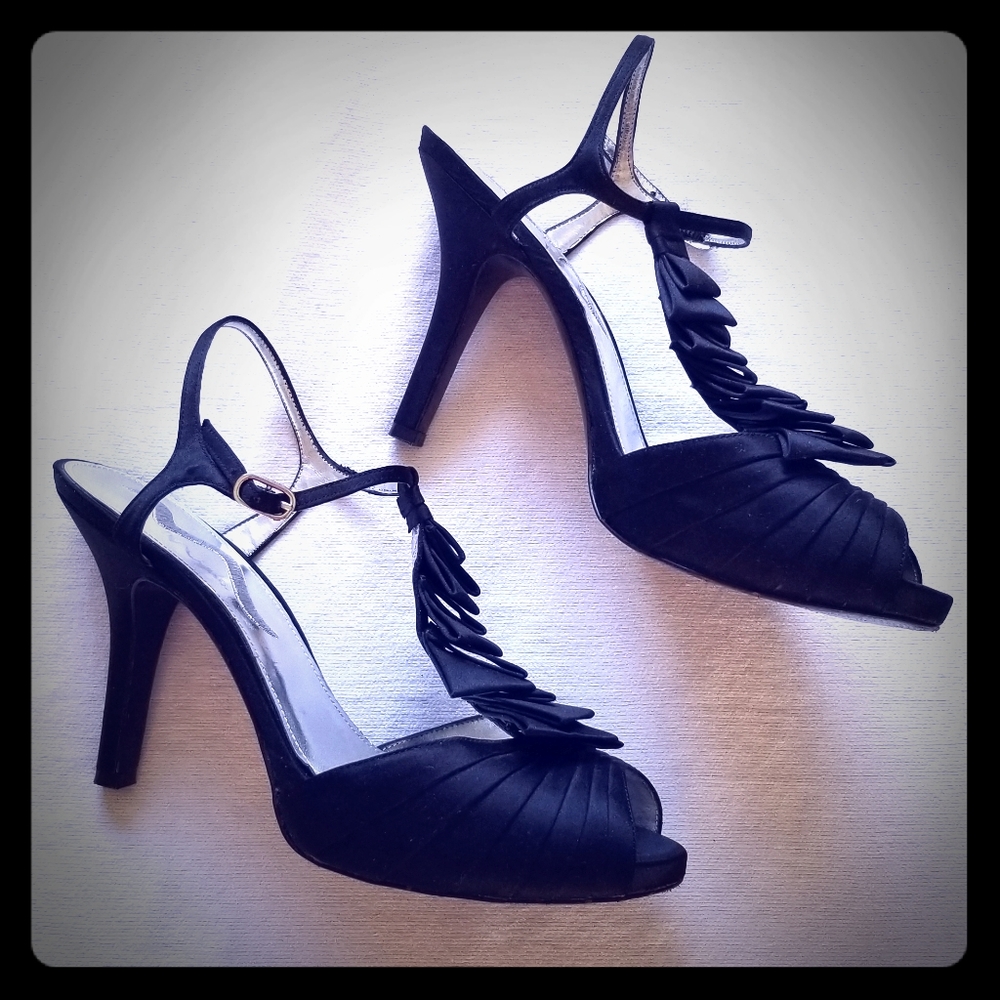 Nina black high heels